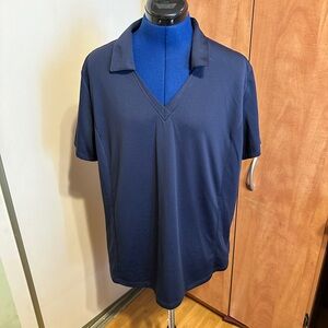New Lady Hagen Navy Golf Shirt